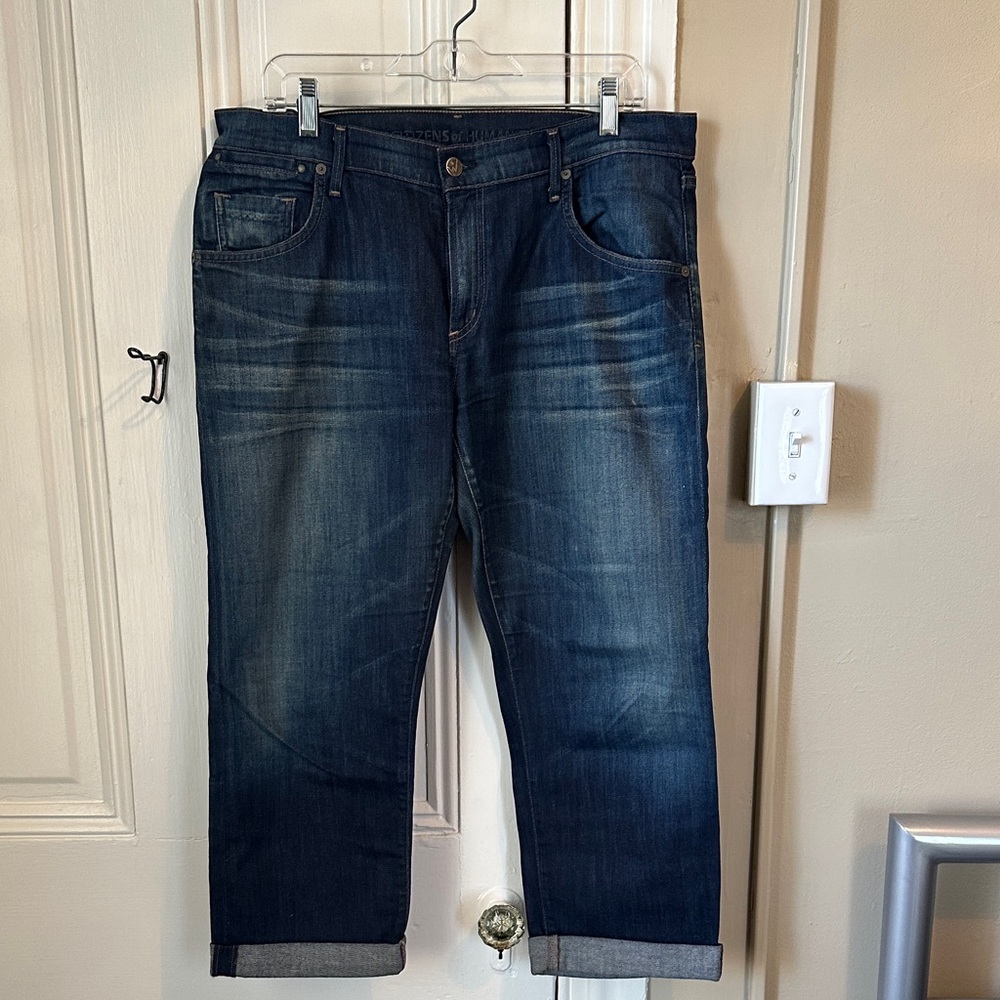 Citizens Of Humanity Dark Blue Relaxed Jeans